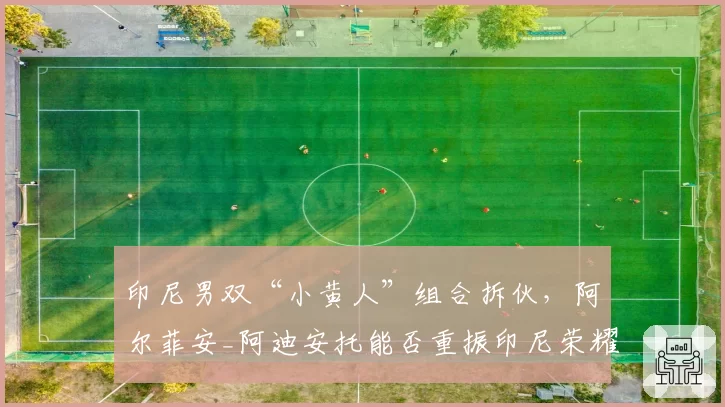 印尼男双“小黄人”组合拆伙,阿尔菲安_阿迪安托能否重振印尼荣耀?